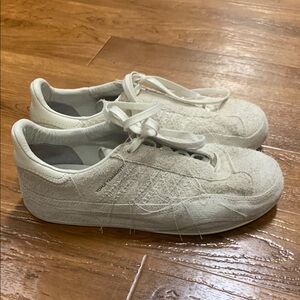 Adidas Y-3 Gazelle Low Off-White Sashiko Sneakers